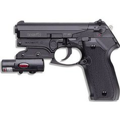Vzduchová pistole Gamo PT 80 + laser