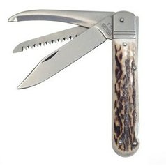 Nůž s pravým parohem 232-XP-3 KP