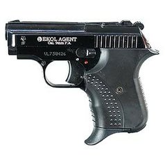 Plynová pistole EKOL AGENT černá, cal. 9mm P.A.Knall,C1