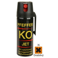 Pepřový sprej KO JET (tekutá střela) - dosah až 6m